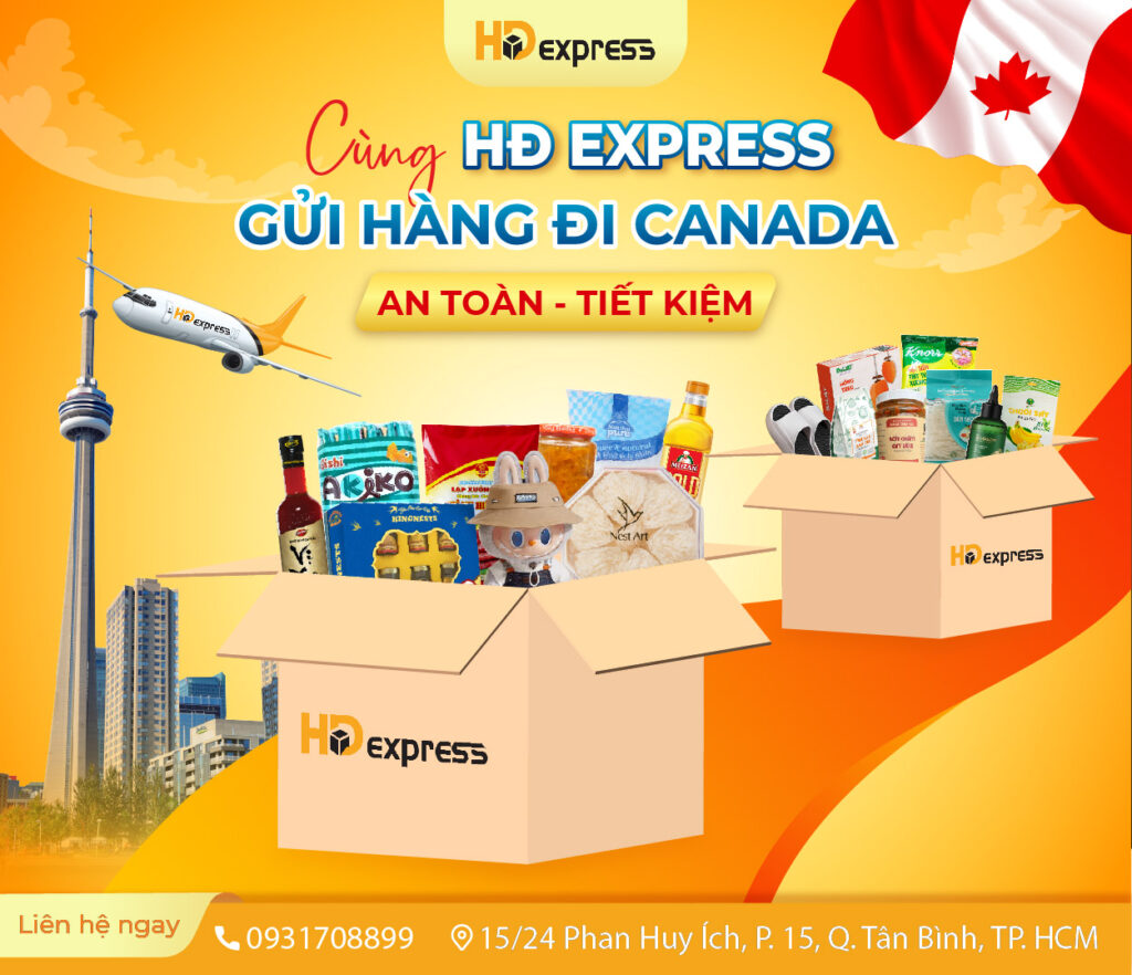 Gửi hàng đi Canada