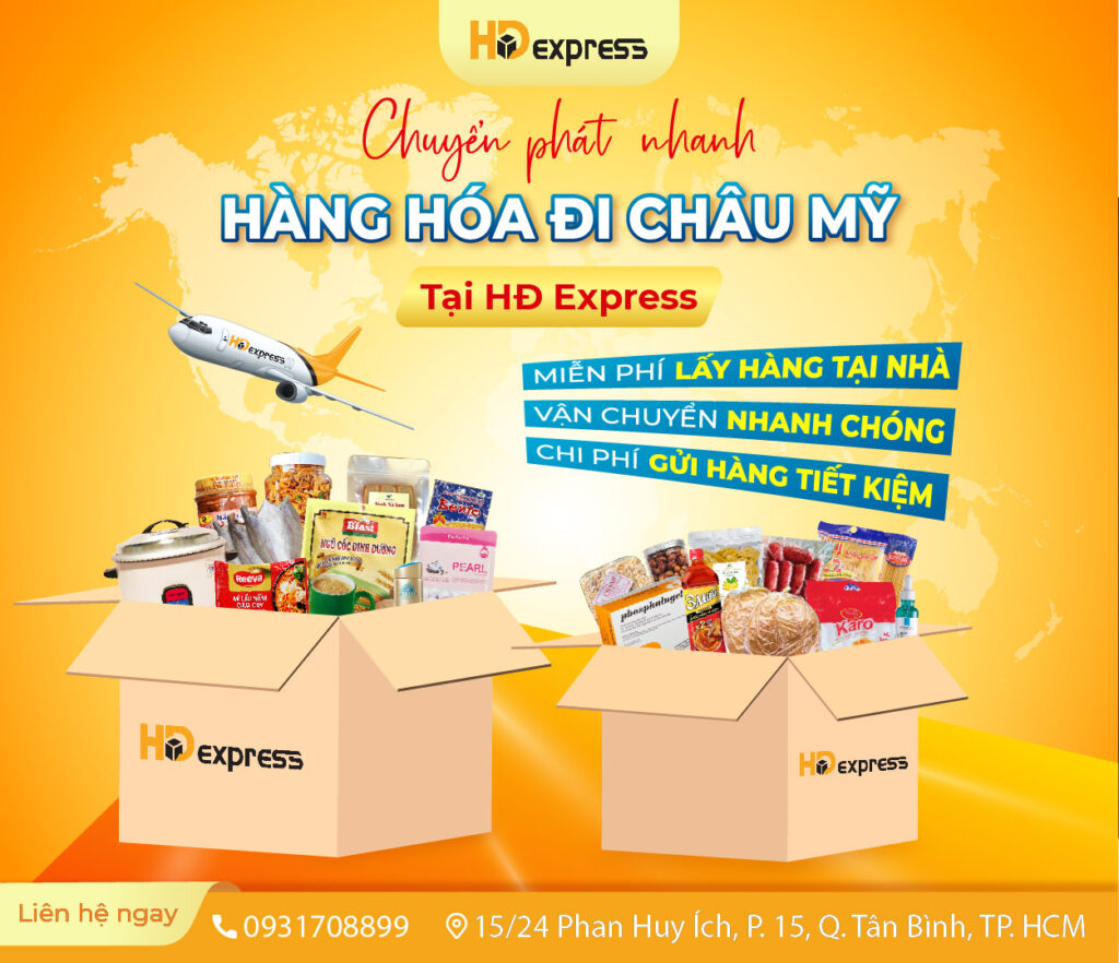 Chuyển phát nhanh đi Châu Mỹ