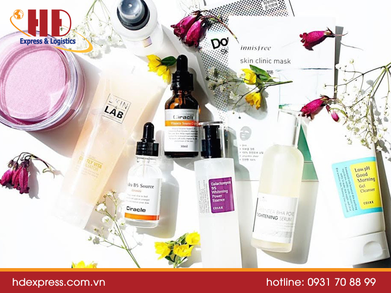 Gửi mỹ phẩm đi Mỹ như thế nào?