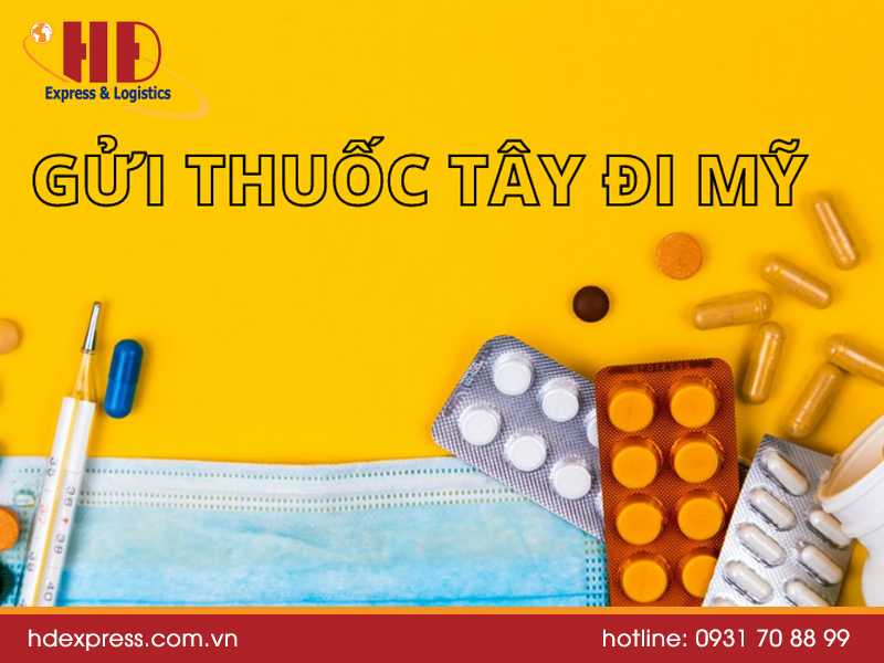HĐ Express gửi thuốc Tây đi Mỹ