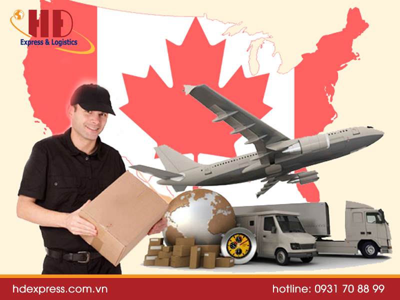 Công ty HĐ Express gửi hàng đi Canada
