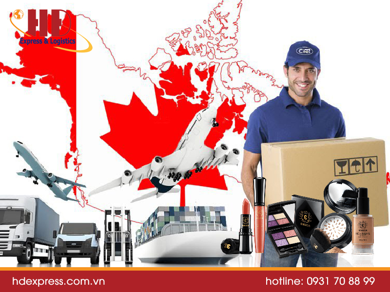 Công ty HĐ Express gửi hàng đi Canada