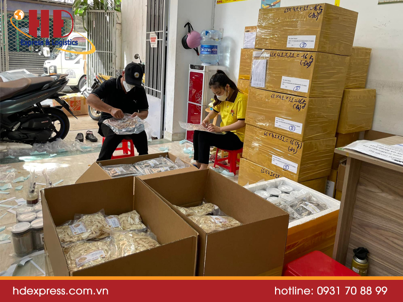 Công ty HĐ Express gửi hàng đi Mỹ tại Hà Nội