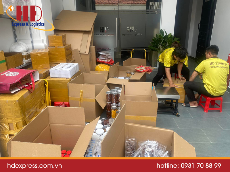 Công ty HĐ Express gửi hàng đi Mỹ