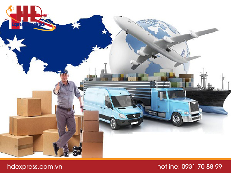 Công ty HĐ Express gửi hàng đi Úc