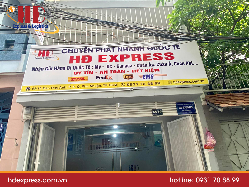 Công ty HĐ Express gửi hàng đi Canada