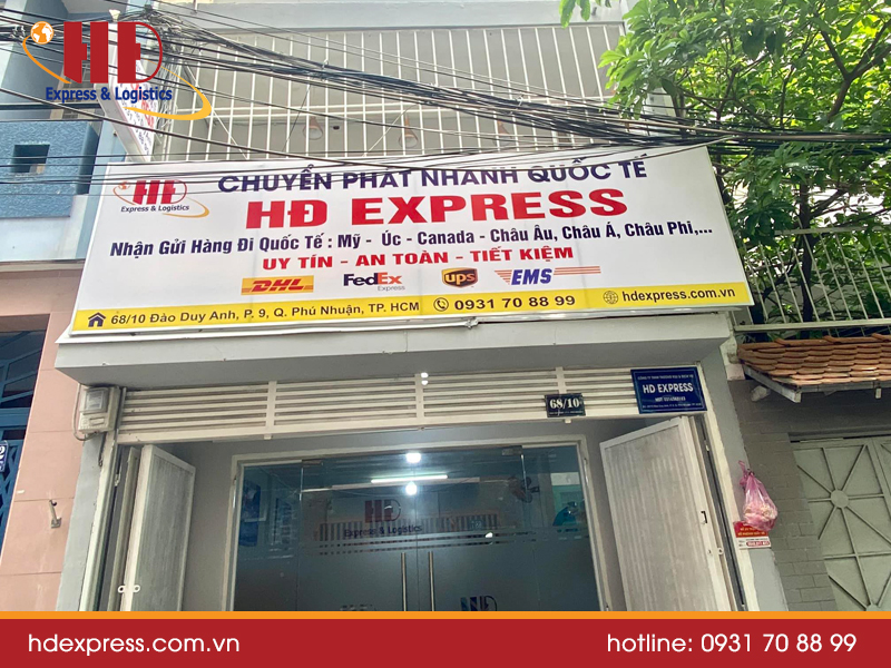 Công ty HĐ Express gửi hàng đi Canada