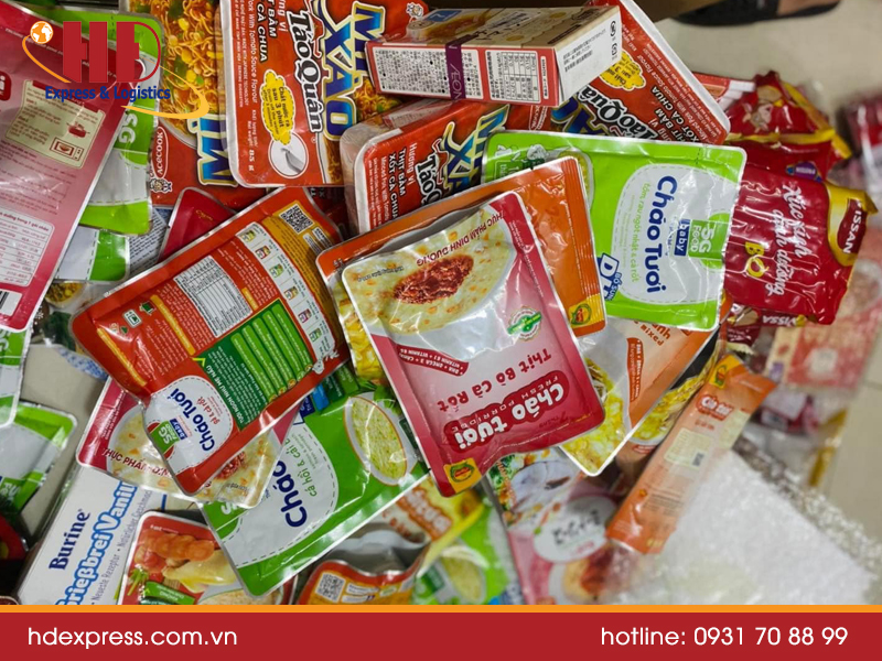 Gửi hàng đi Úc tại quận 2 - thực phẩm