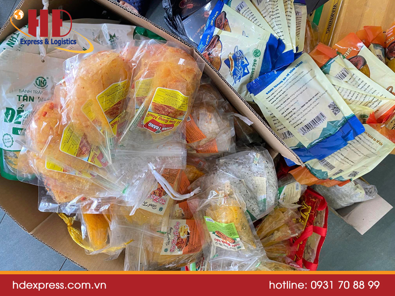 Gửi hàng đi Úc tại quận Tân Phú - bánh kẹo