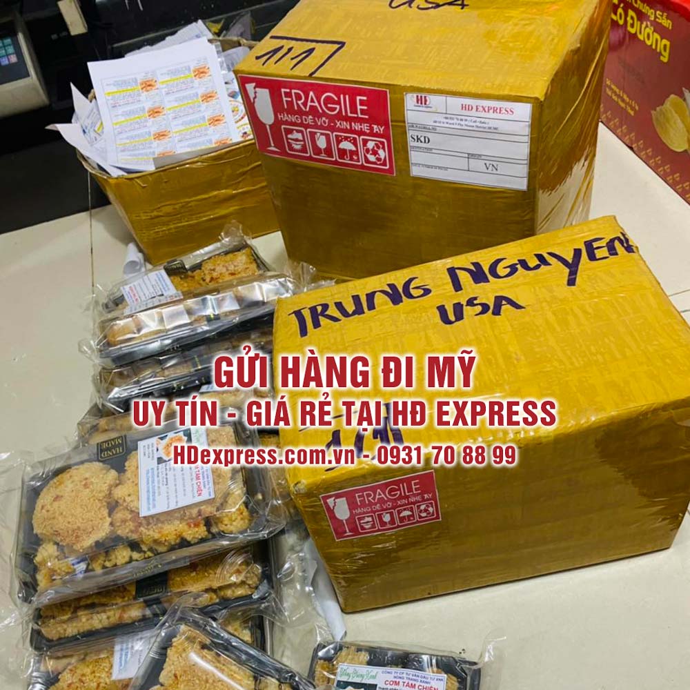 Dịch vụ Gửi hàng đi Mỹ giá rẻ tại TPHCM