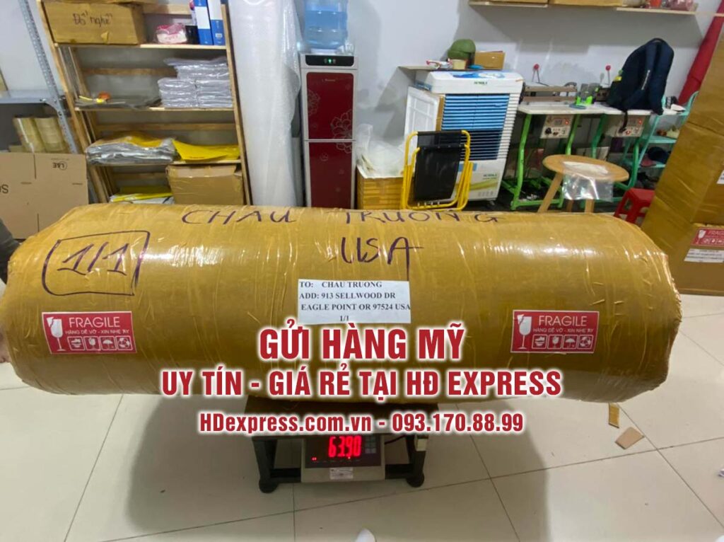 Thời gian gửi hàng đi Mỹ trong bao lâu?
