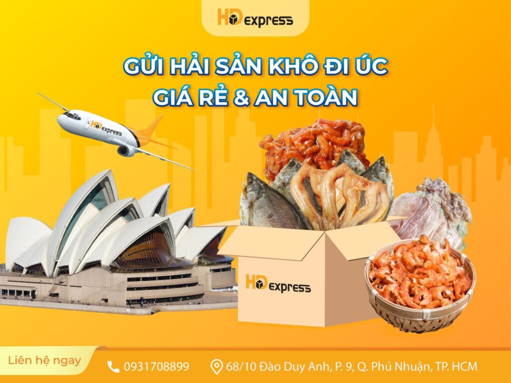 HẢI SẢN KHÔ ĐI ÚC GIÁ RẺ & AN TOÀN