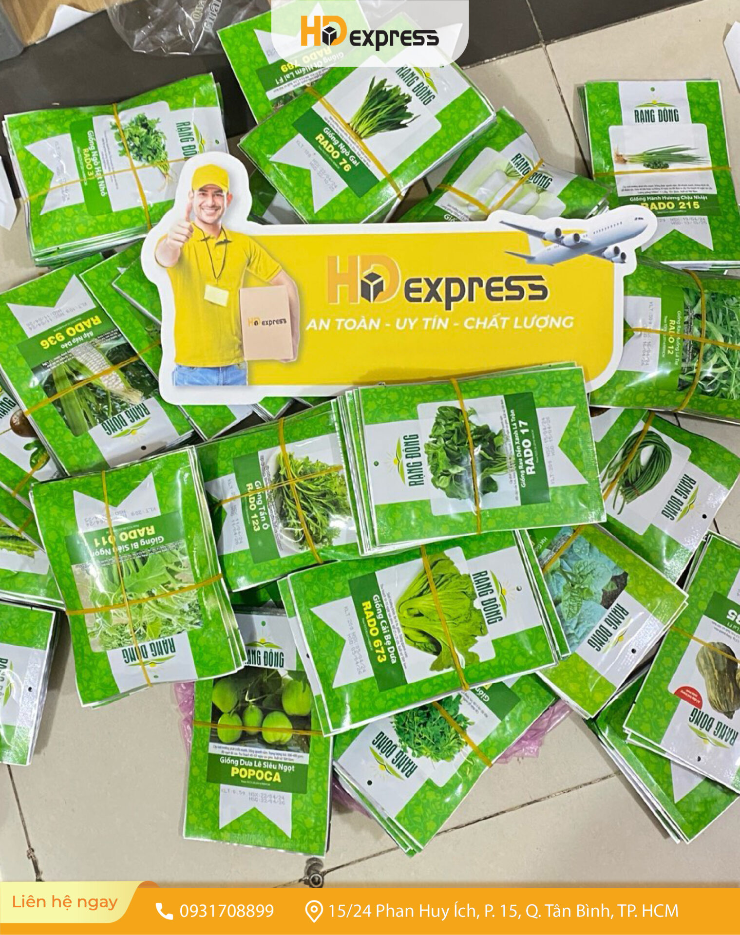 Hạt giống đi Mỹ tại HĐ Express