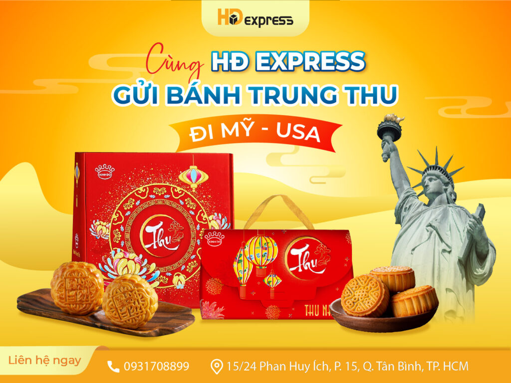 Gửi bánh Trung Thu đi Mỹ