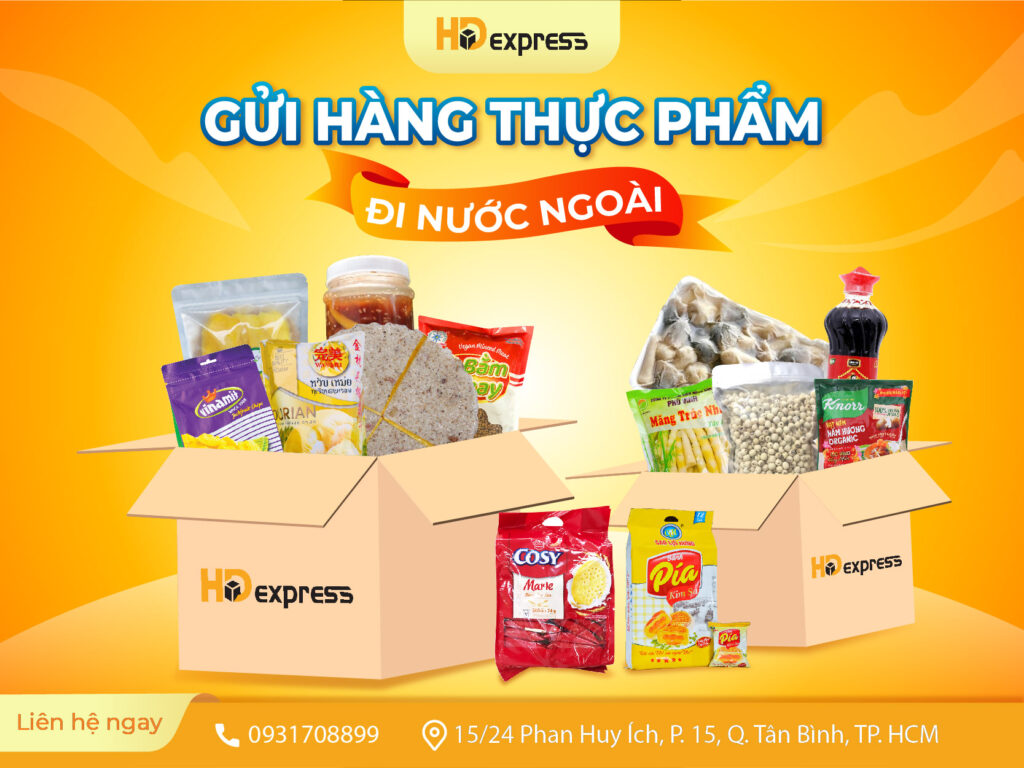 Gửi thực phẩm đi nước ngoài