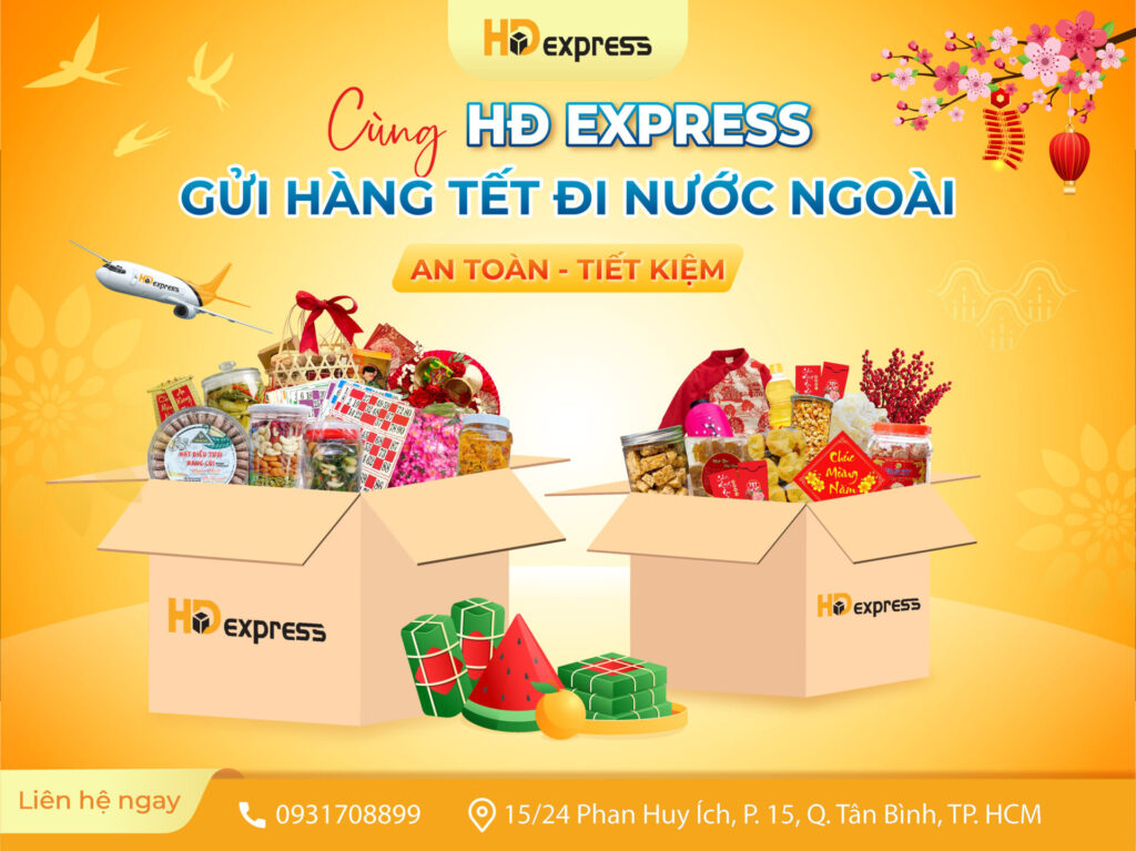 Gửi hàng tết đi nước ngoài