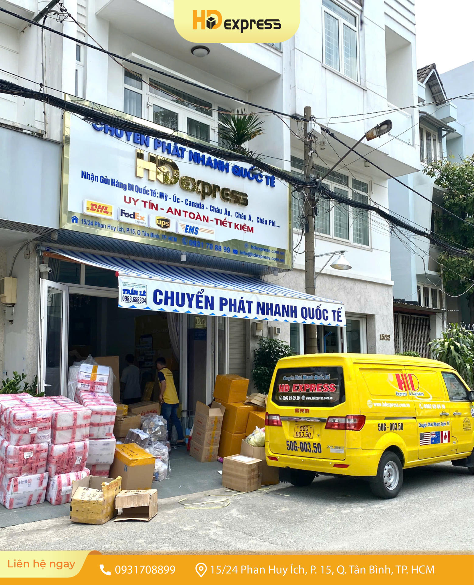 HD Express - Đơn vị vận chuyển uy tín