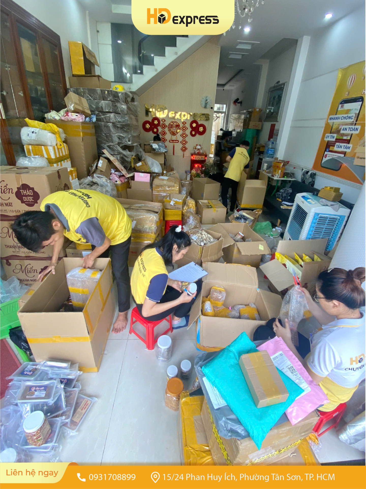 HD Express - Đơn vị vận chuyển uy tín