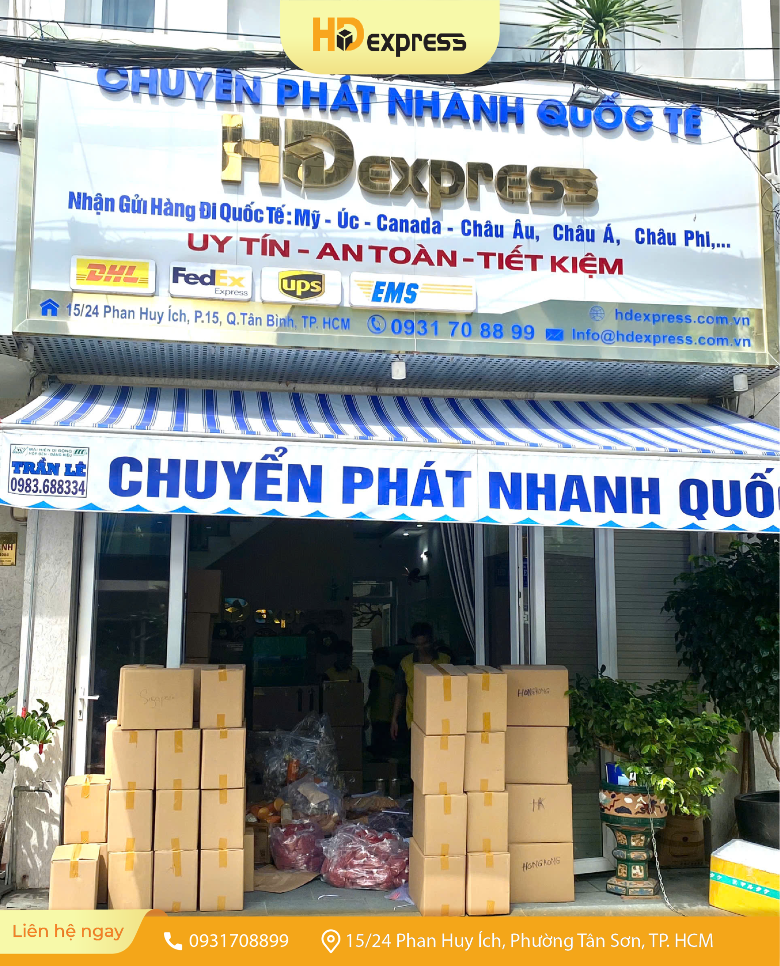 HD Express - Đơn vị vận chuyển uy tín