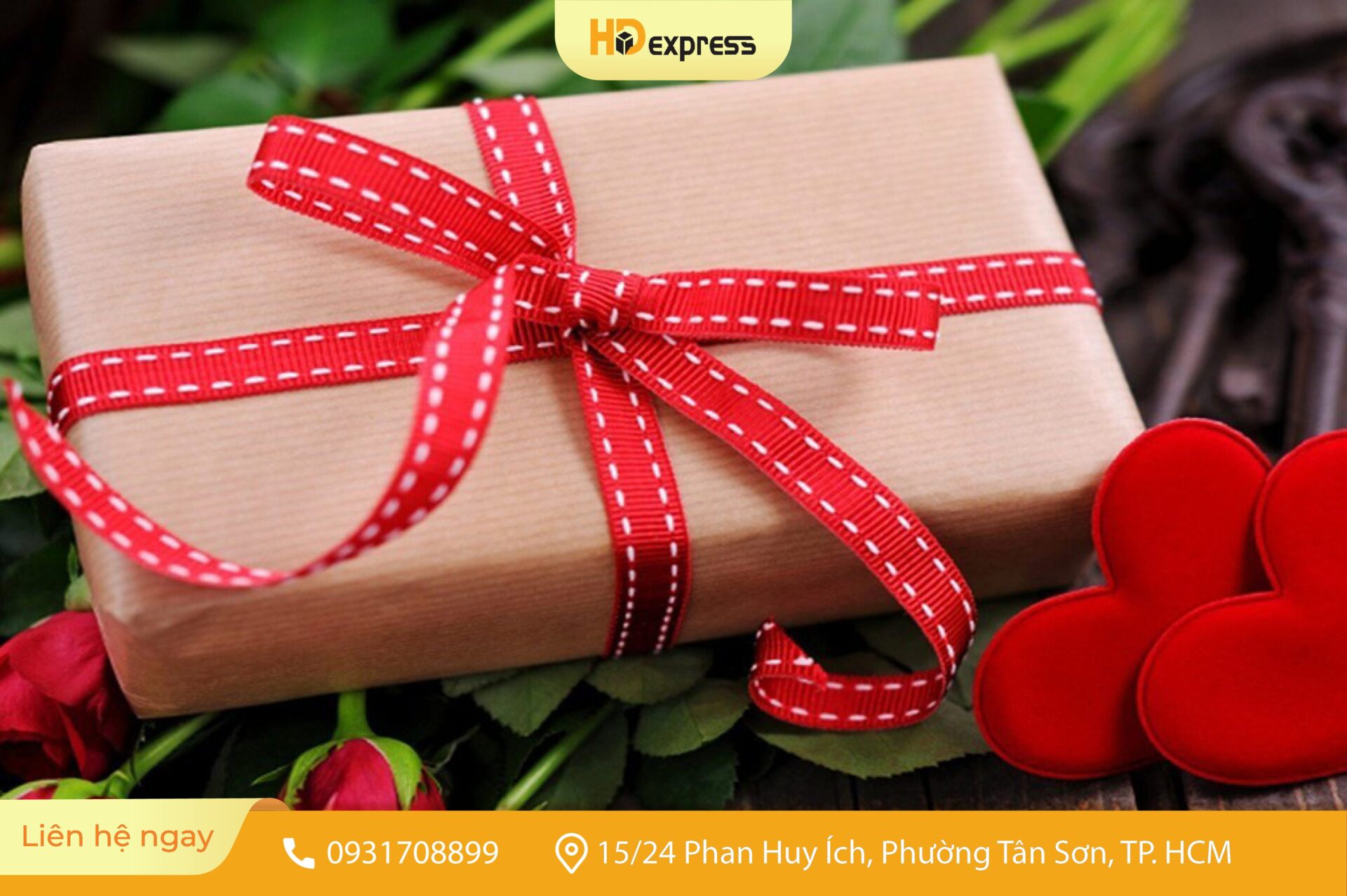 Gửi quà 20-10 đi nước ngoài tại HD Express