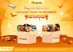 Gửi hàng trang trí Halloween đi nước ngoài