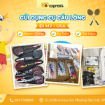 Gửi dụng cụ cầu lông đi Mỹ