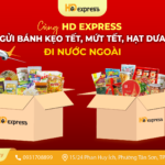 Gửi bánh kẹo tết, mứt tết, hạt dưa đi nước ngoài