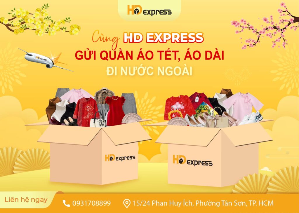 Gửi quần áo tết, áo dài tết đi nước ngoài