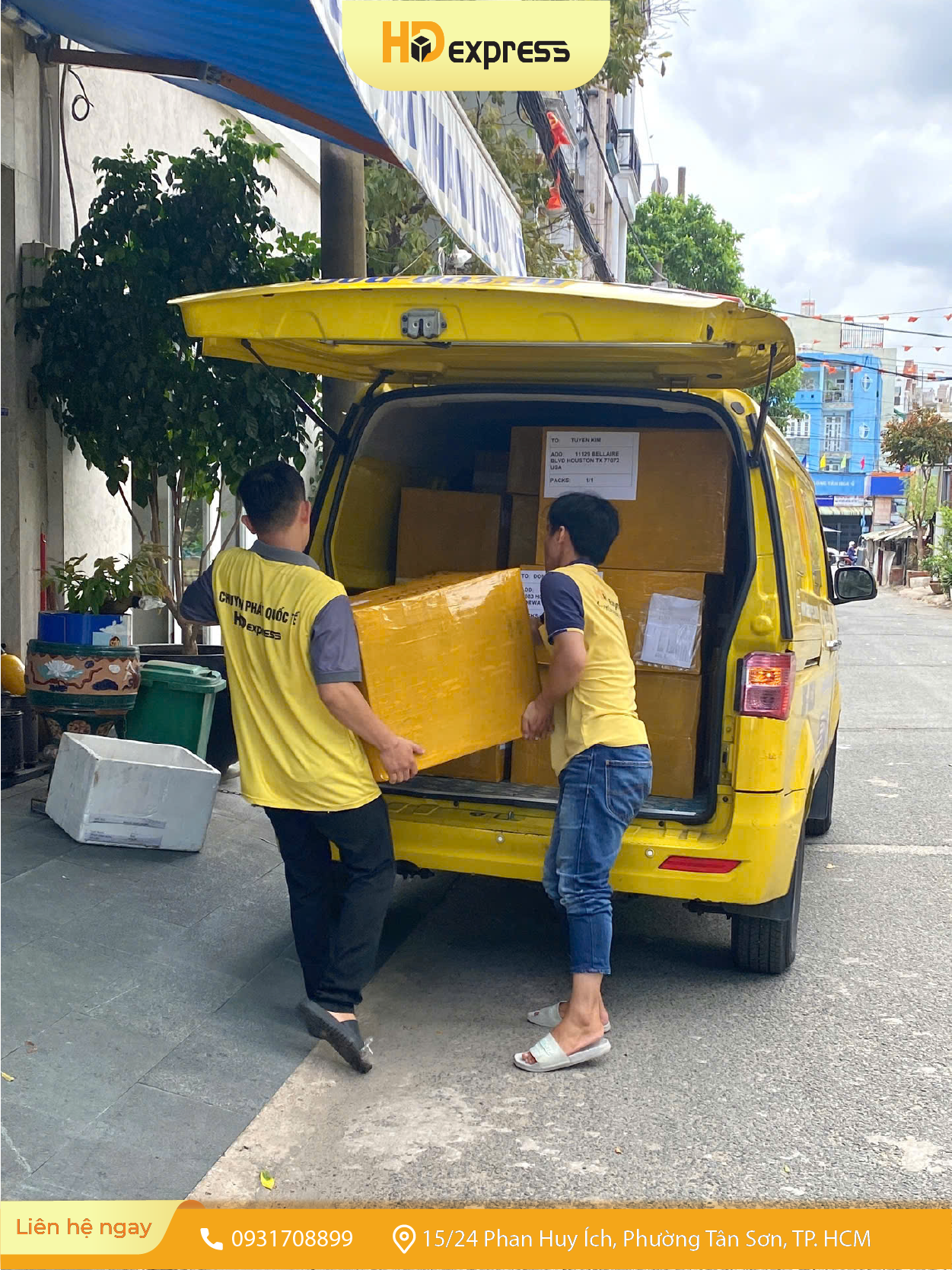 HD Express - đơn vị vận chuyển uy tín