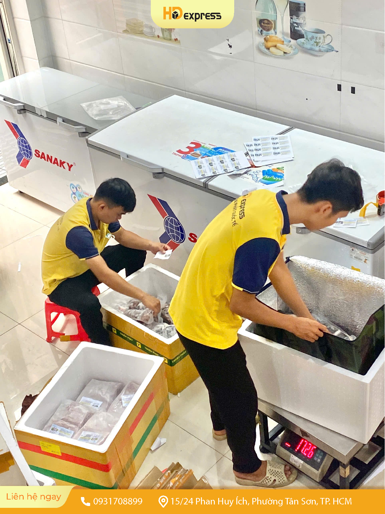 HD Express xây dựng quy trình đóng gói chuyên nghiệp