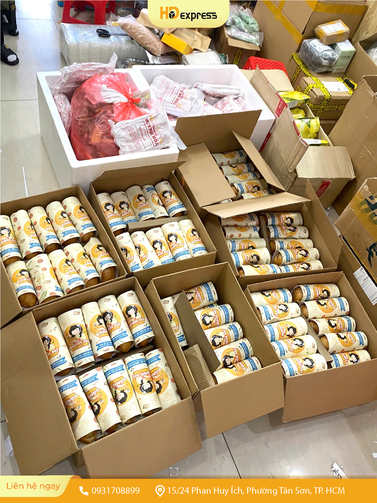 Gửi bánh mì Việt Nam đi Mỹ kinh doanh