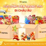 Gửi lồng đèn trung thu đi Châu Âu